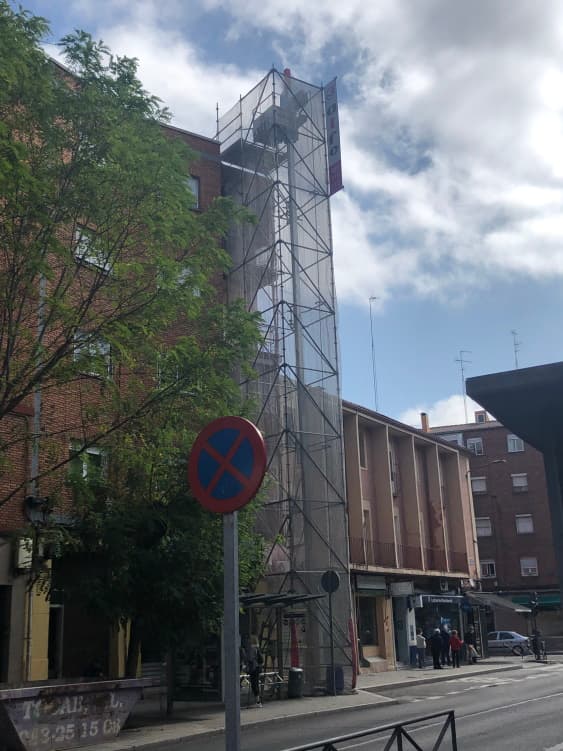 andamio plaza vadillos